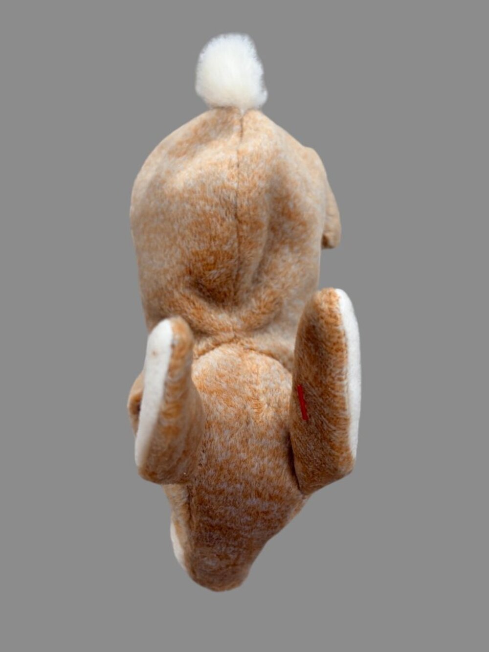 Ty Beanie Baby Nibbly Bunny Rabbit 1998 Plush w/ Hang Tag Brown White Collector - Picture 3 of 8